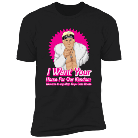 T-Shirts Black / X-Small I Want Your Horse Men's Premium T-Shirt