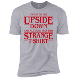 T-Shirts Heather Grey / YXS I Went to the Upside Down Boys Premium T-Shirt