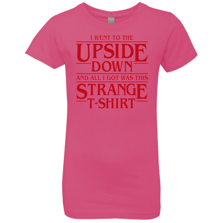 T-Shirts Hot Pink / YXS I Went to the Upside Down Girls Premium T-Shirt