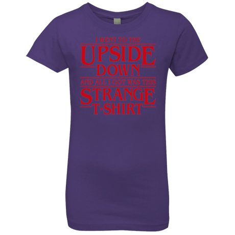 T-Shirts Purple Rush / YXS I Went to the Upside Down Girls Premium T-Shirt