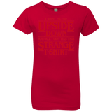 T-Shirts Red / YXS I Went to the Upside Down Girls Premium T-Shirt