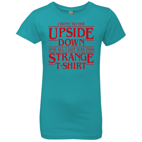 T-Shirts Tahiti Blue / YXS I Went to the Upside Down Girls Premium T-Shirt