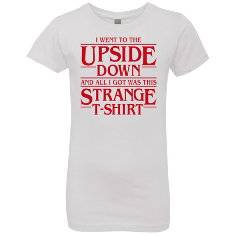T-Shirts White / YXS I Went to the Upside Down Girls Premium T-Shirt