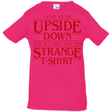 T-Shirts Hot Pink / 6 Months I Went to the Upside Down Infant Premium T-Shirt