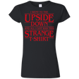 T-Shirts Black / S I Went to the Upside Down Junior Slimmer-Fit T-Shirt