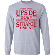 T-Shirts Sport Grey / S I Went to the Upside Down Men's Long Sleeve T-Shirt