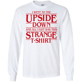 T-Shirts White / S I Went to the Upside Down Men's Long Sleeve T-Shirt