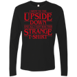 T-Shirts Black / S I Went to the Upside Down Men's Premium Long Sleeve