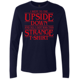 T-Shirts Midnight Navy / S I Went to the Upside Down Men's Premium Long Sleeve