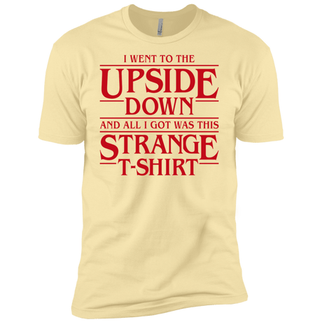 T-Shirts Banana Cream / X-Small I Went to the Upside Down Men's Premium T-Shirt