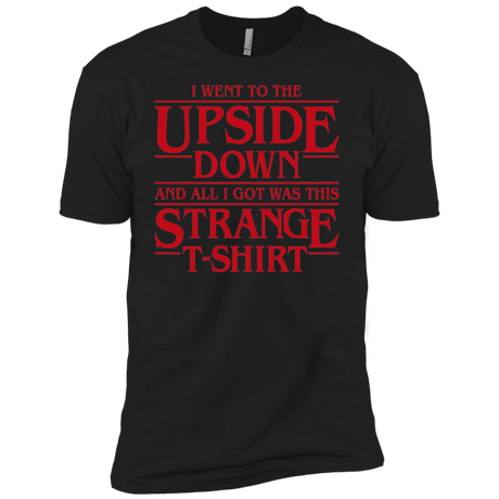 T-Shirts Black / X-Small I Went to the Upside Down Men's Premium T-Shirt