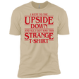 T-Shirts Sand / X-Small I Went to the Upside Down Men's Premium T-Shirt