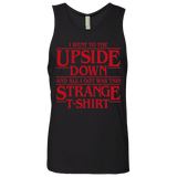 T-Shirts Black / S I Went to the Upside Down Men's Premium Tank Top