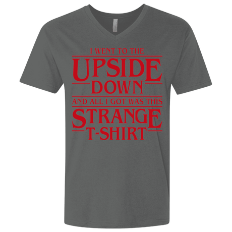 T-Shirts Heavy Metal / X-Small I Went to the Upside Down Men's Premium V-Neck