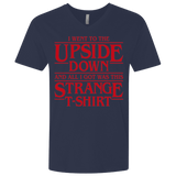 T-Shirts Midnight Navy / X-Small I Went to the Upside Down Men's Premium V-Neck