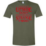 T-Shirts Military Green / S I Went to the Upside Down Men's Semi-Fitted Softstyle