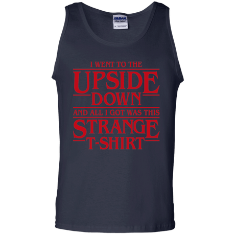 T-Shirts Navy / S I Went to the Upside Down Men's Tank Top
