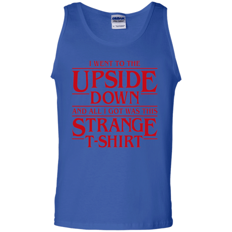 T-Shirts Royal / S I Went to the Upside Down Men's Tank Top