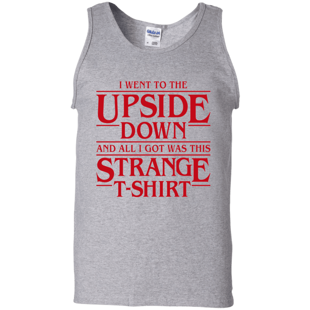 T-Shirts Sport Grey / S I Went to the Upside Down Men's Tank Top
