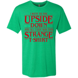 T-Shirts Envy / S I Went to the Upside Down Men's Triblend T-Shirt