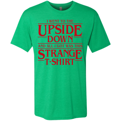 T-Shirts Envy / S I Went to the Upside Down Men's Triblend T-Shirt