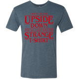 T-Shirts Indigo / S I Went to the Upside Down Men's Triblend T-Shirt