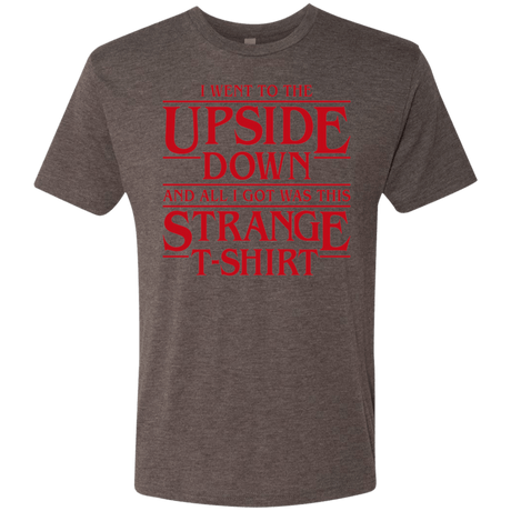 T-Shirts Macchiato / S I Went to the Upside Down Men's Triblend T-Shirt