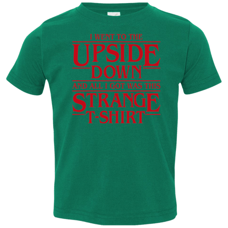 T-Shirts Kelly / 2T I Went to the Upside Down Toddler Premium T-Shirt