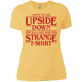 T-Shirts Banana Cream/ / X-Small I Went to the Upside Down Women's Premium T-Shirt