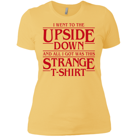 T-Shirts Banana Cream/ / X-Small I Went to the Upside Down Women's Premium T-Shirt