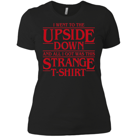 T-Shirts Black / X-Small I Went to the Upside Down Women's Premium T-Shirt