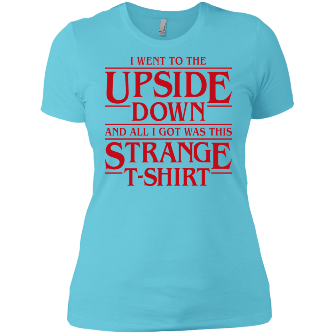 T-Shirts Cancun / X-Small I Went to the Upside Down Women's Premium T-Shirt