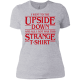 T-Shirts Heather Grey / X-Small I Went to the Upside Down Women's Premium T-Shirt