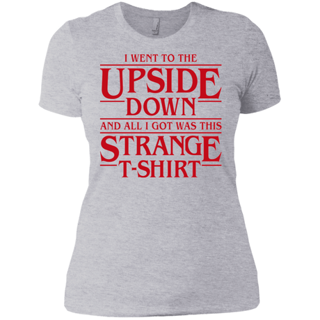 T-Shirts Heather Grey / X-Small I Went to the Upside Down Women's Premium T-Shirt