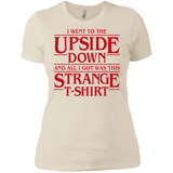 T-Shirts Ivory/ / X-Small I Went to the Upside Down Women's Premium T-Shirt