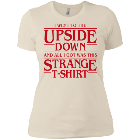 T-Shirts Ivory/ / X-Small I Went to the Upside Down Women's Premium T-Shirt
