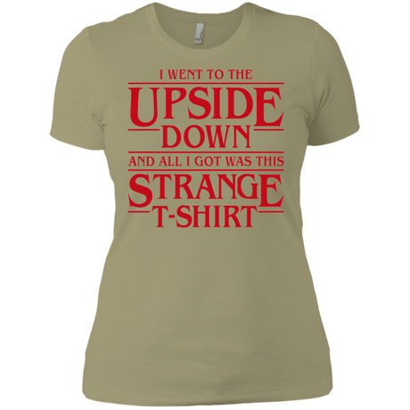 T-Shirts Light Olive / X-Small I Went to the Upside Down Women's Premium T-Shirt