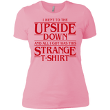 T-Shirts Light Pink / X-Small I Went to the Upside Down Women's Premium T-Shirt