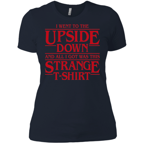T-Shirts Midnight Navy / X-Small I Went to the Upside Down Women's Premium T-Shirt