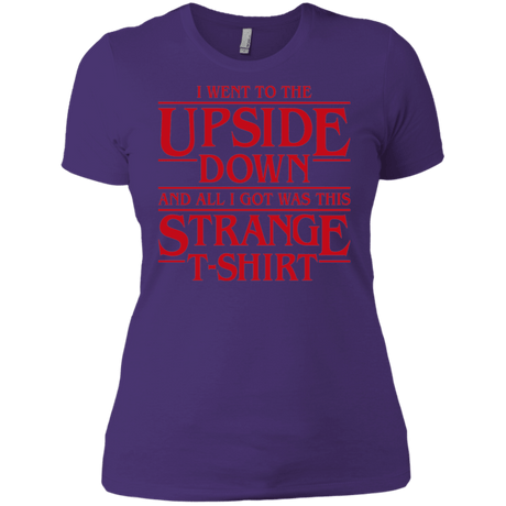 T-Shirts Purple Rush/ / X-Small I Went to the Upside Down Women's Premium T-Shirt