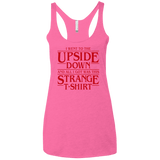 T-Shirts Vintage Pink / X-Small I Went to the Upside Down Women's Triblend Racerback Tank