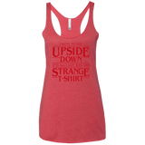 T-Shirts Vintage Red / X-Small I Went to the Upside Down Women's Triblend Racerback Tank
