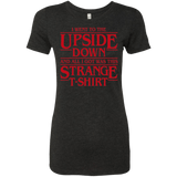 T-Shirts Vintage Black / S I Went to the Upside Down Women's Triblend T-Shirt