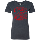 T-Shirts Vintage Navy / S I Went to the Upside Down Women's Triblend T-Shirt