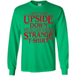 T-Shirts Irish Green / YS I Went to the Upside Down Youth Long Sleeve T-Shirt