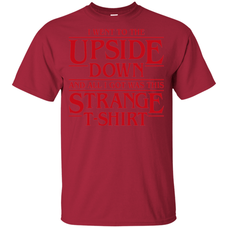 T-Shirts Cardinal / YXS I Went to the Upside Down Youth T-Shirt