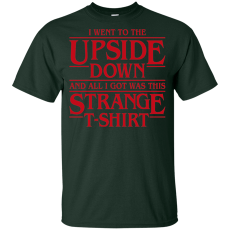 T-Shirts Forest / YXS I Went to the Upside Down Youth T-Shirt