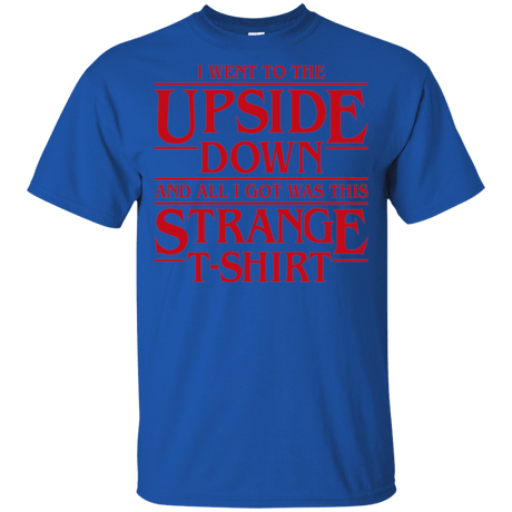 T-Shirts Royal / YXS I Went to the Upside Down Youth T-Shirt