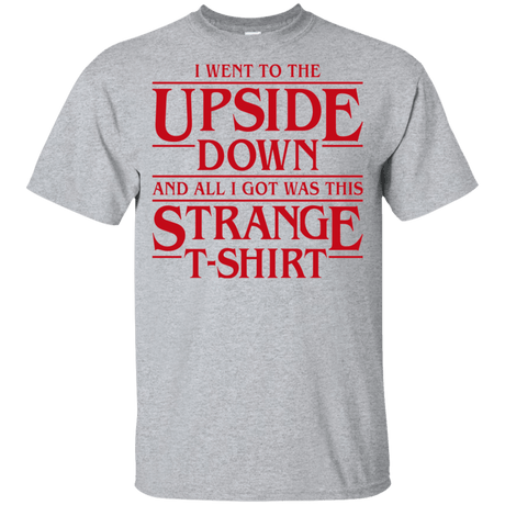 T-Shirts Sport Grey / YXS I Went to the Upside Down Youth T-Shirt