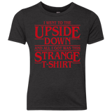 T-Shirts Vintage Black / YXS I Went to the Upside Down Youth Triblend T-Shirt